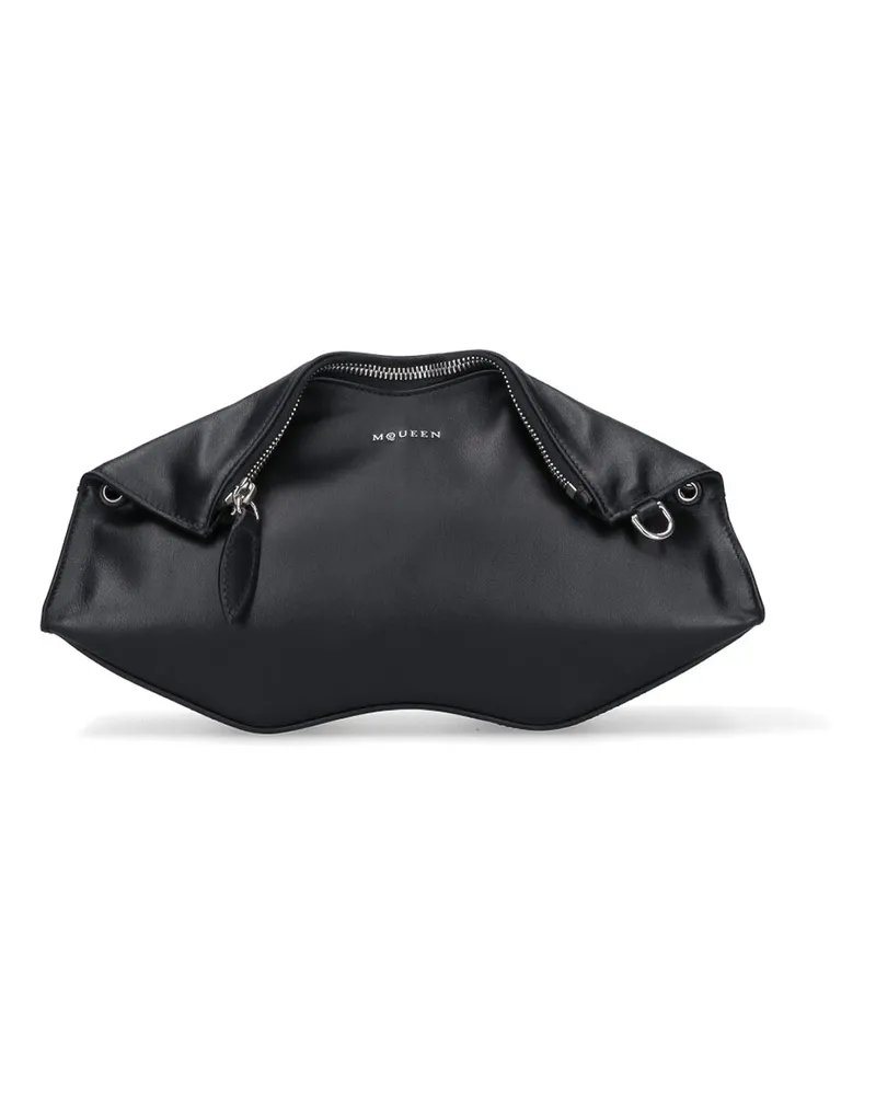 Alexander McQueen Clutch - Schwarz Schwarz