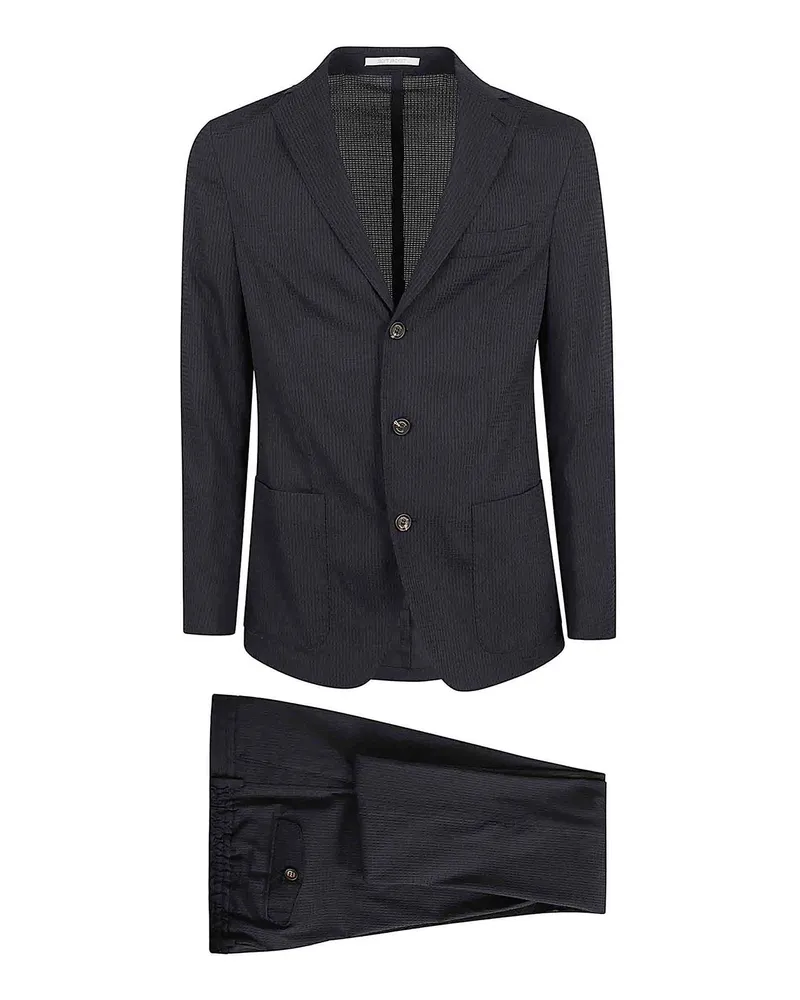 Eleventy Eleganter Anzug - Blau Blau