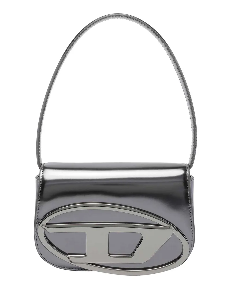 Diesel Schultertasche - Silber Silber
