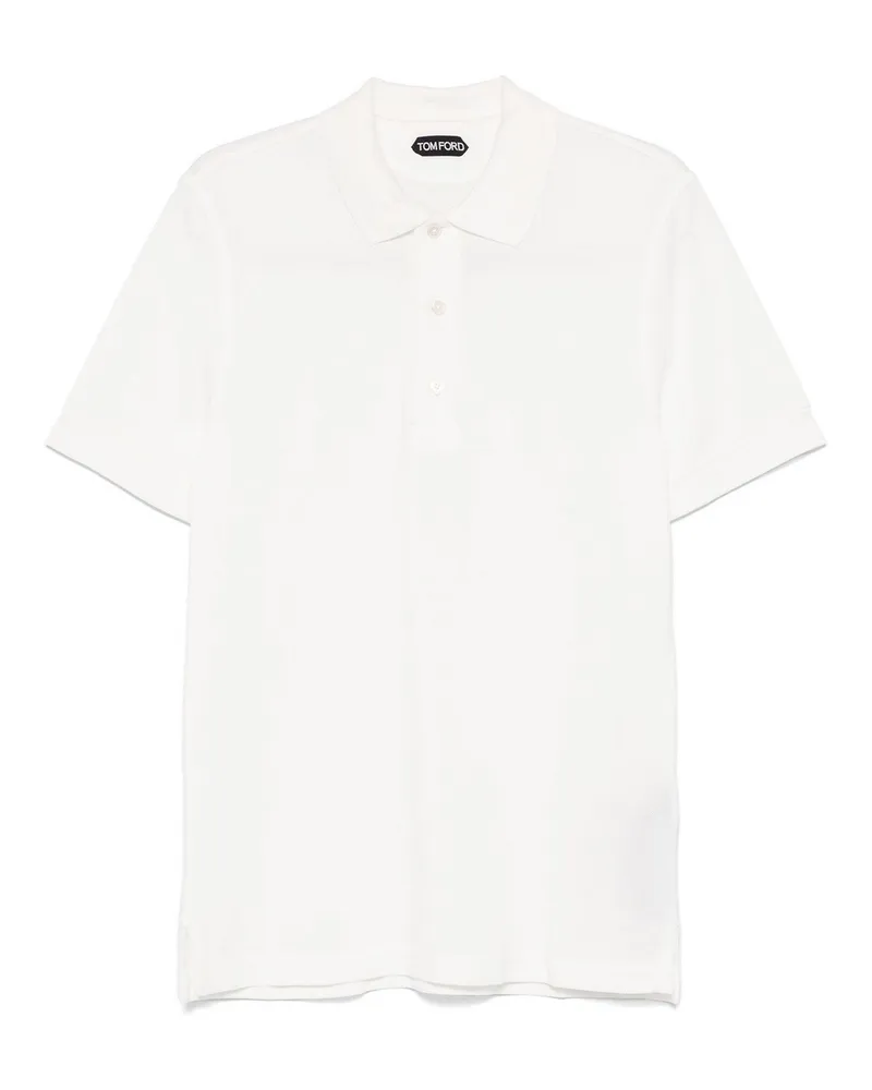 Tom Ford Poloshirt - Weiß Weiß