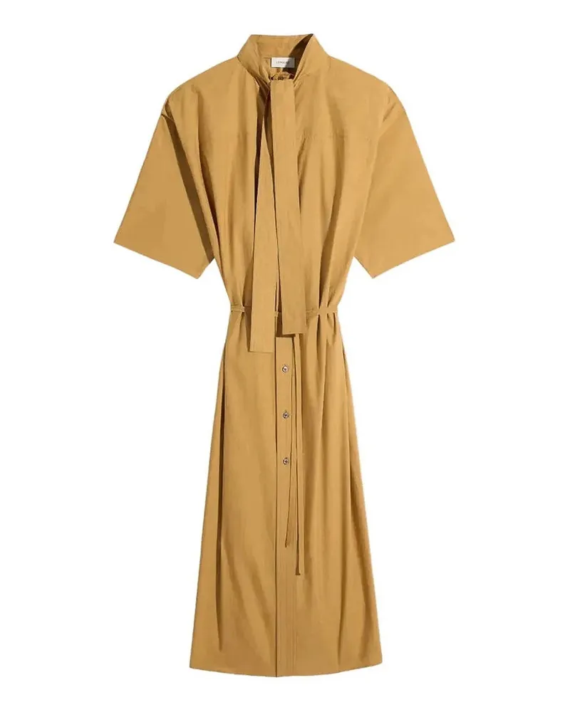 Christophe Lemaire Knielanges Kleid - Braun Braun