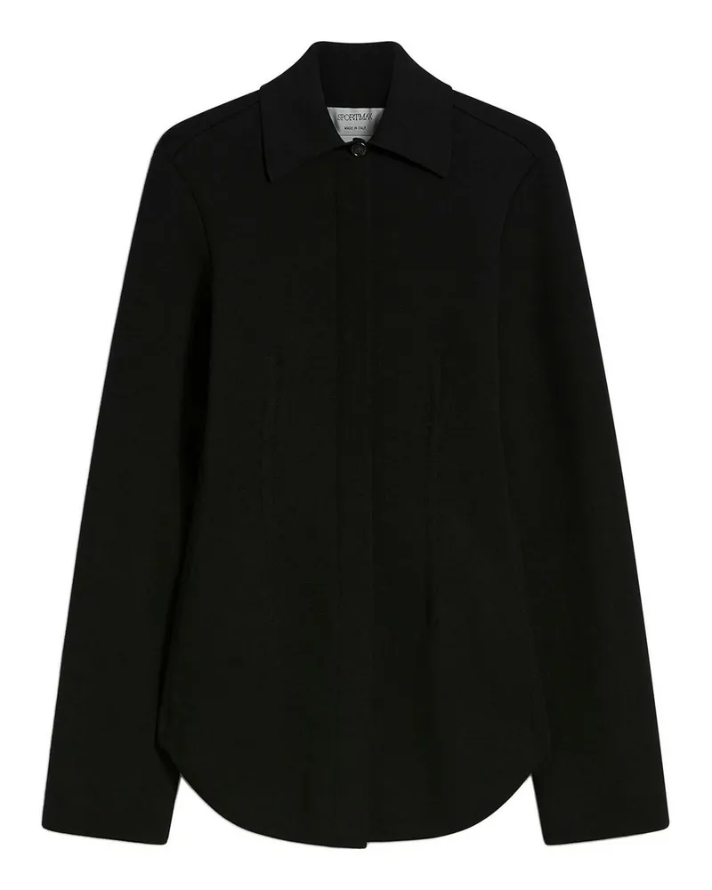 SPORTMAX Hemd - Schwarz Schwarz