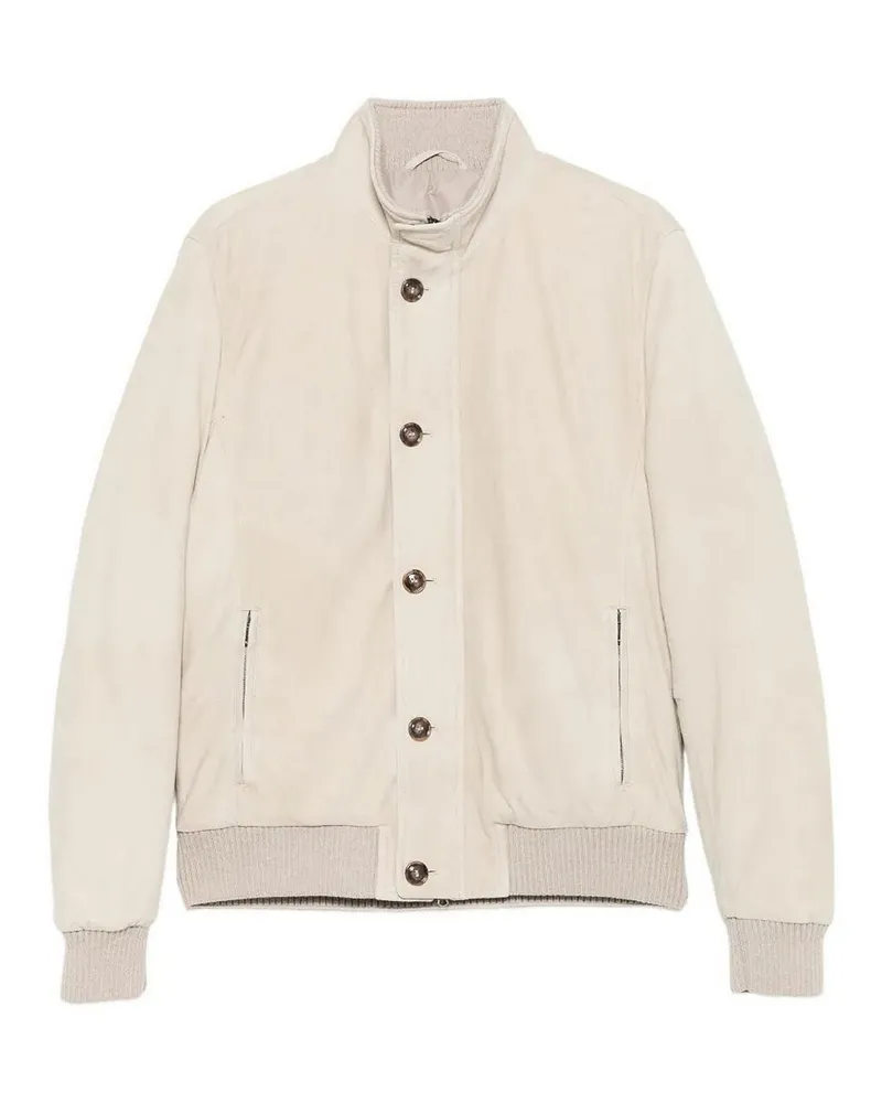 BARBA Casualjacke - Weiß Weiß