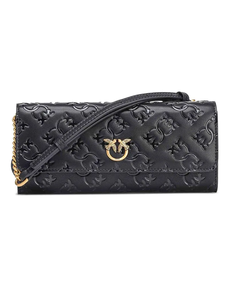 Pinko Clutch - Gold Schwarz