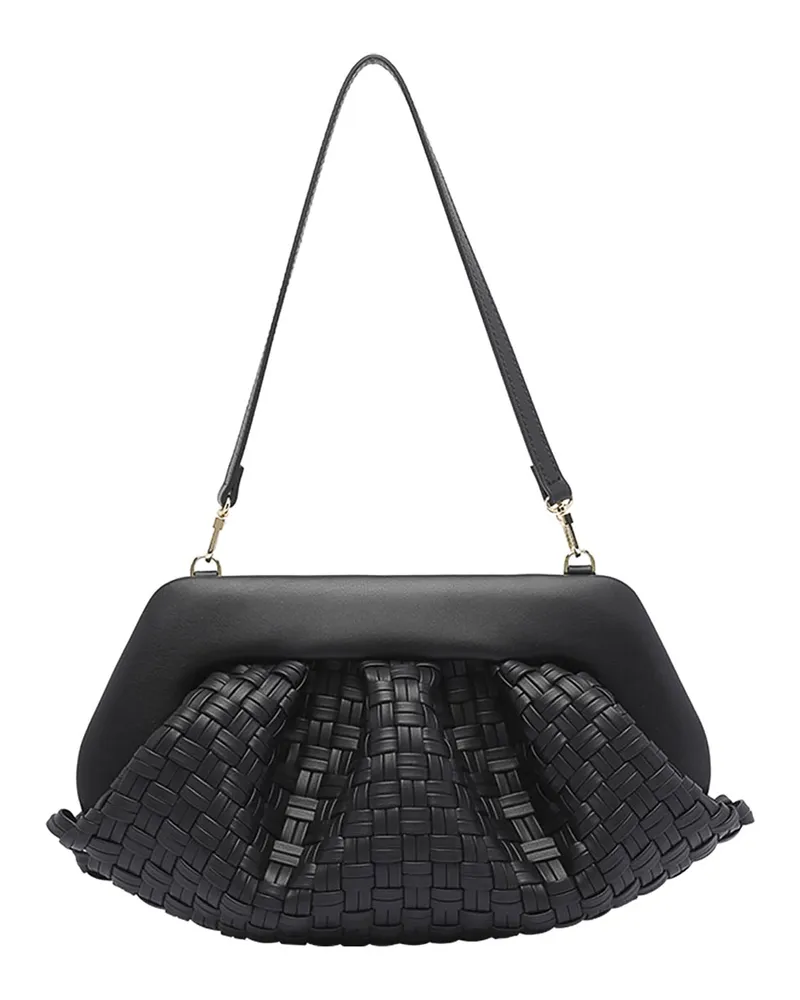 THEMOIRÈ Clutch - Schwarz Schwarz