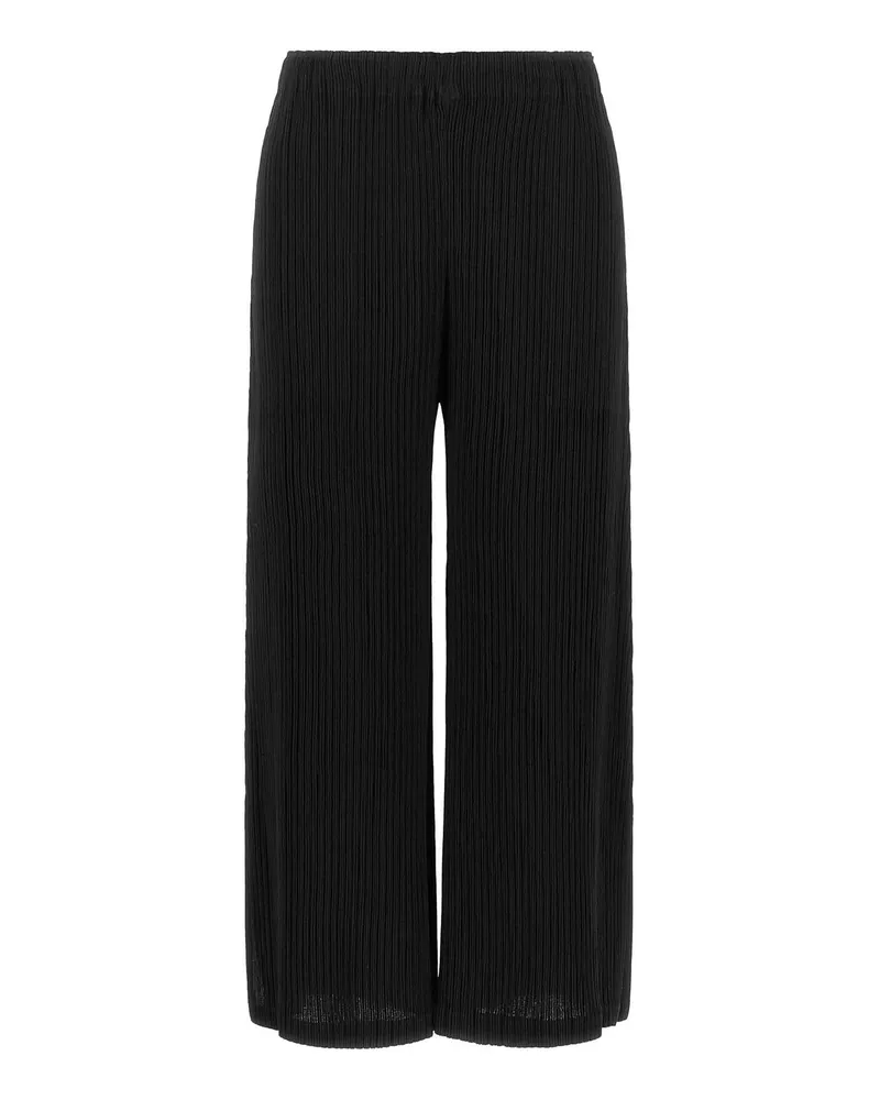 Issey Miyake Casual Hose - Schwarz Schwarz