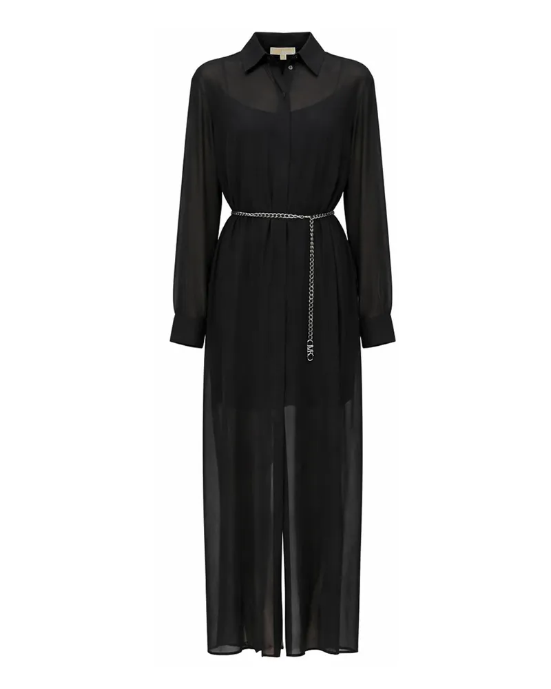 Michael Kors Maxikleid - Schwarz Schwarz