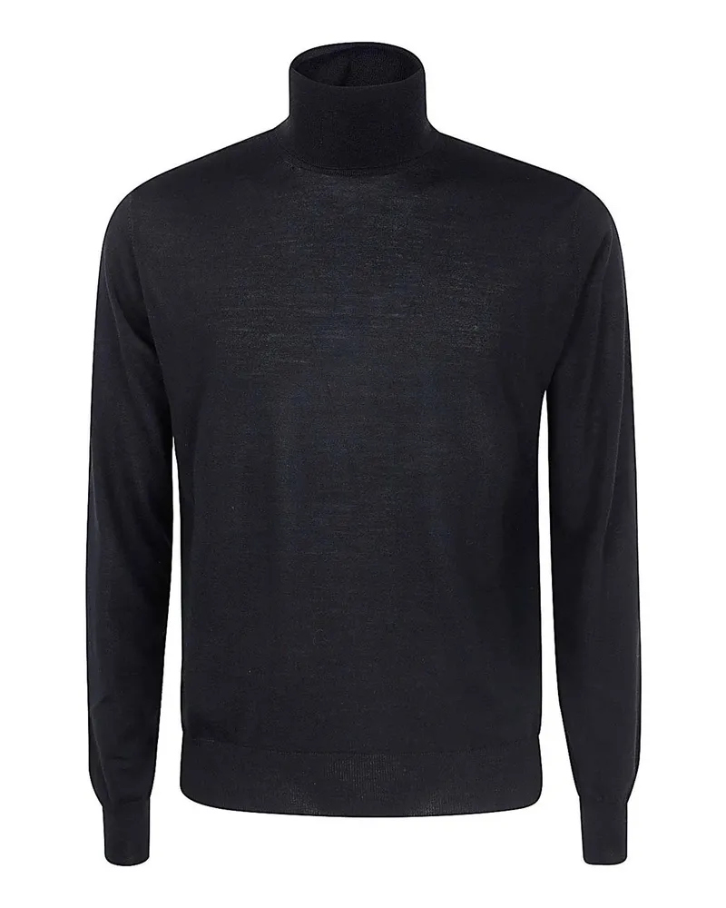 Filippo de Laurentiis Rollkragenpullover - Schwarz Schwarz