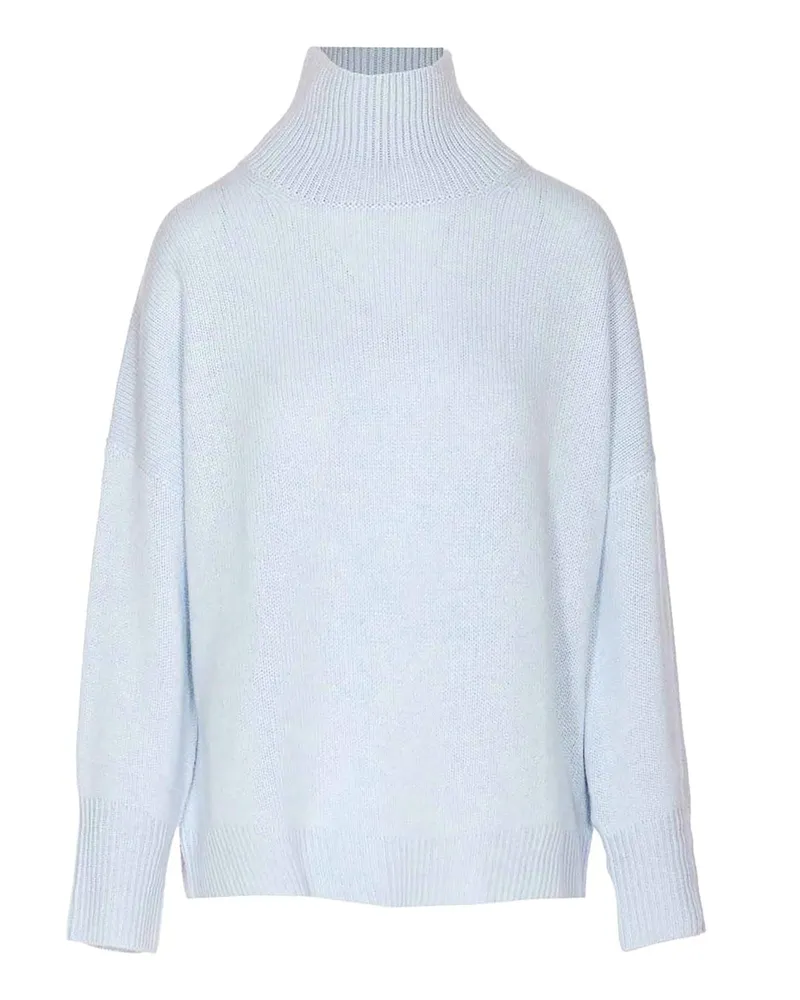 Lisa Yang Rollkragenpullover - Blau Blau