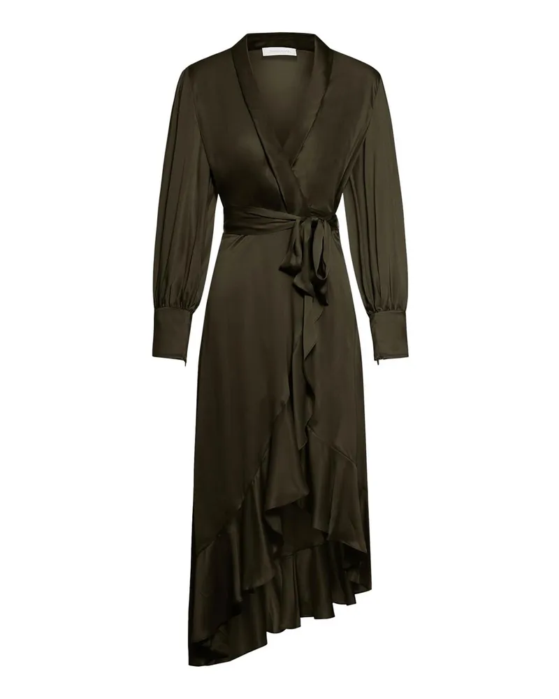 Zimmermann Knielanges Kleid - Grün Grün