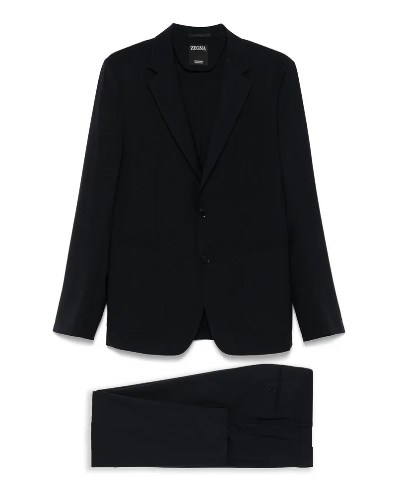 Ermenegildo Zegna Eleganter Anzug - Schwarz Schwarz