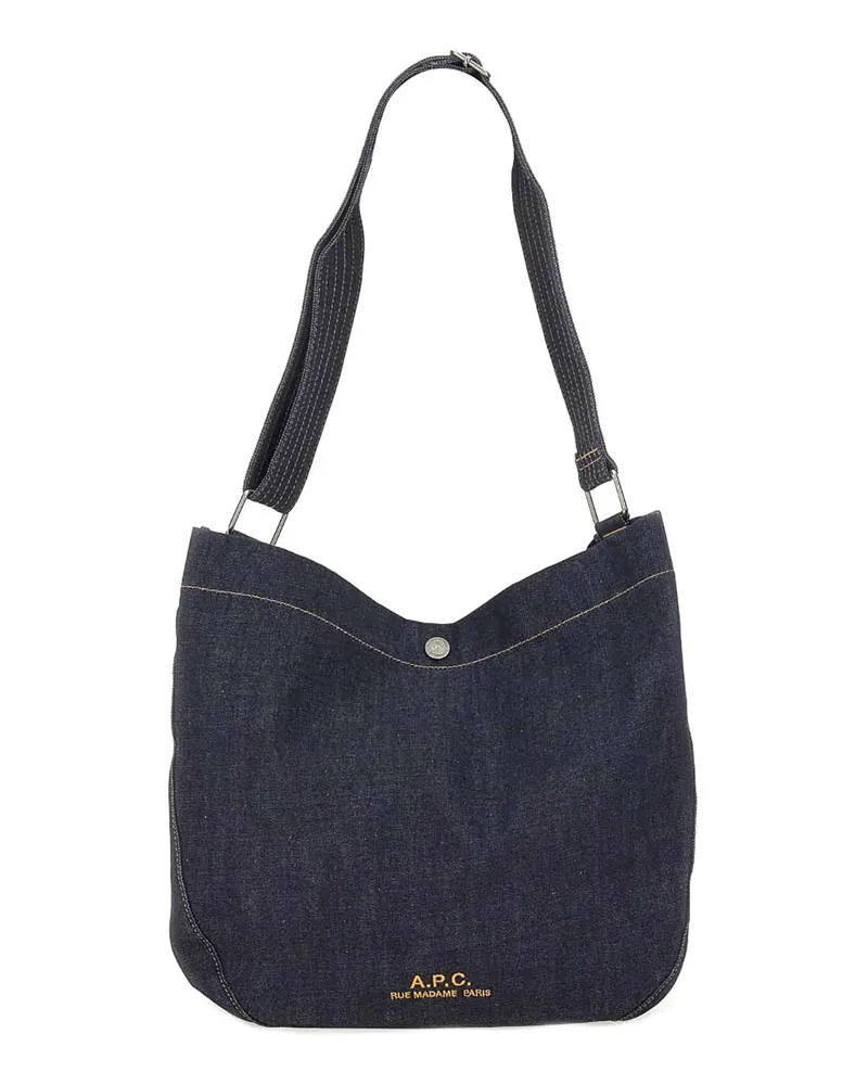 A.P.C. A. P.C. Umhängetasche - Blau Blau