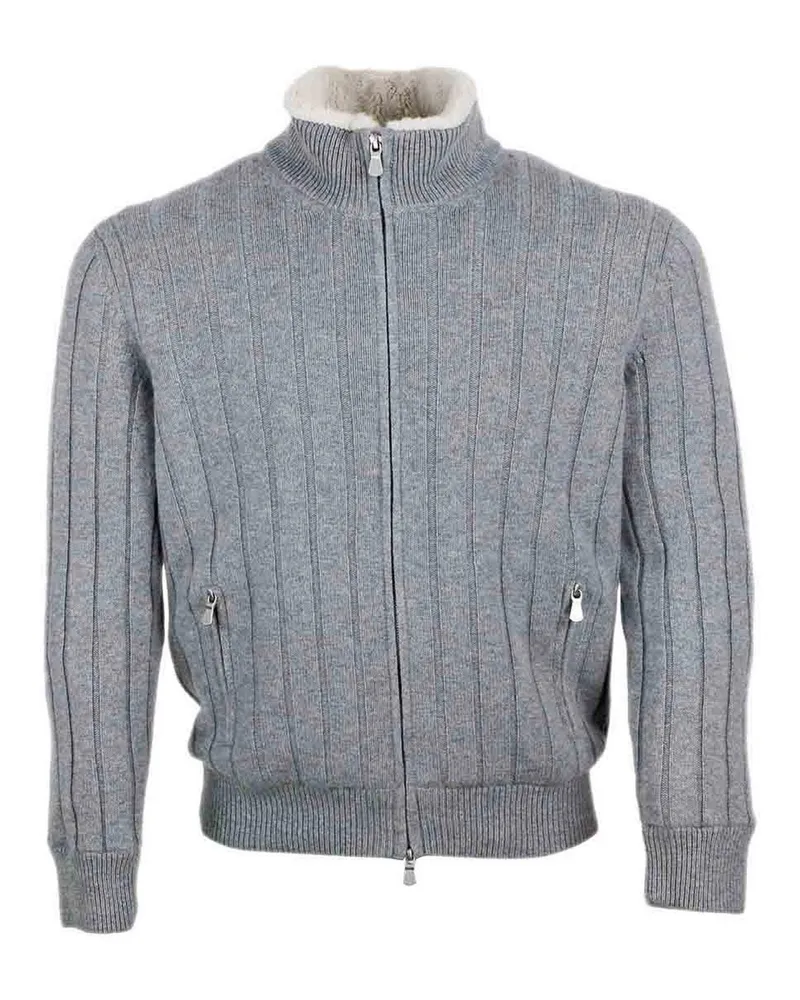 BARBA Casualjacke - Grau Grau