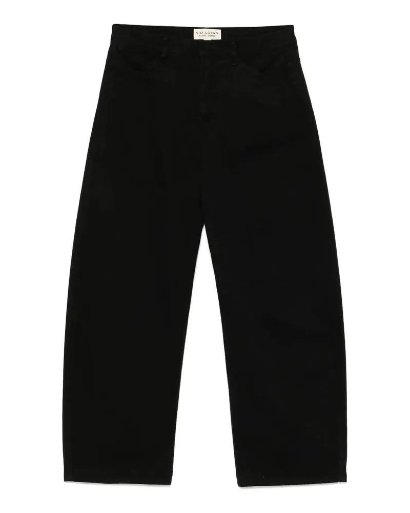 Nili Lotan Casual Hose - Schwarz Schwarz