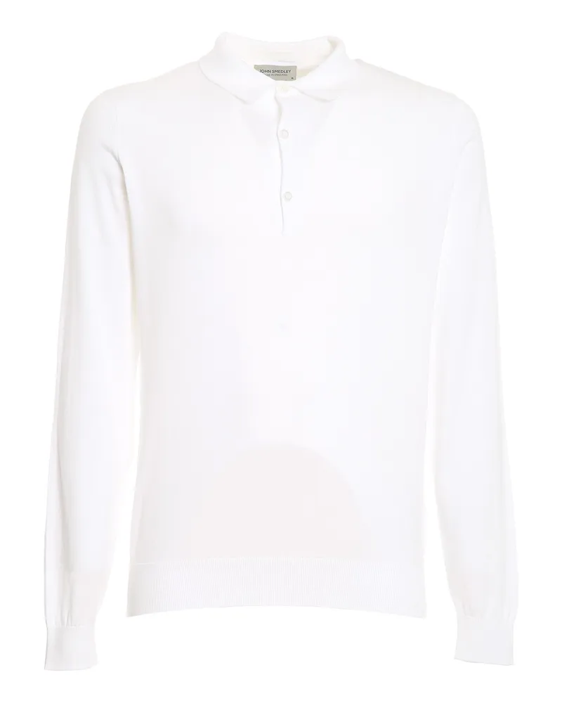 John Smedley Poloshirt - Weiß Weiß