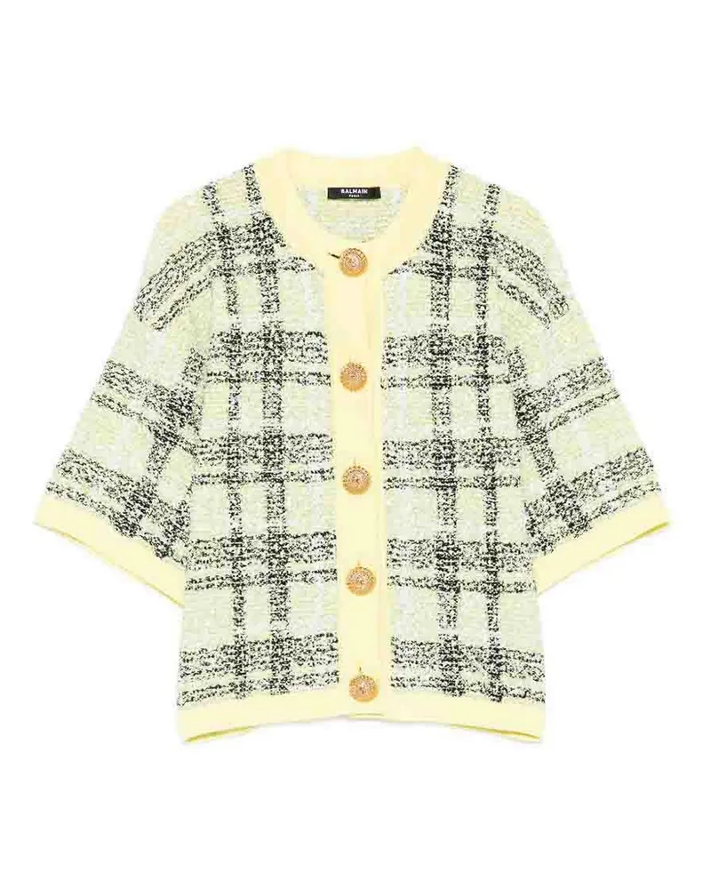 Balmain Cardigan - Gelb Gelb