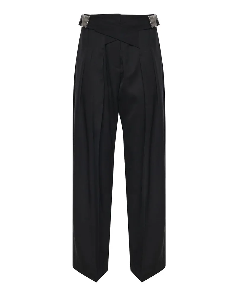 ATTICO Casual Hose - Schwarz Schwarz
