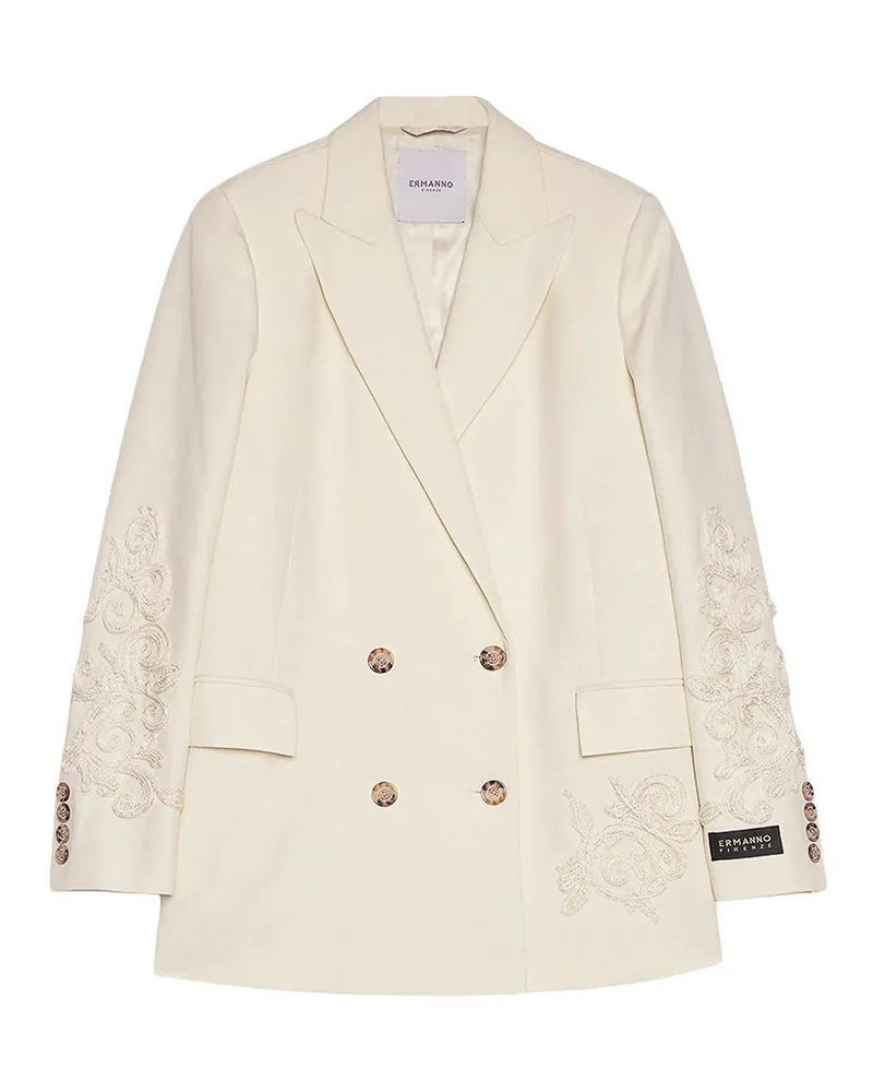 Ermanno Scervino Blazer - Weiß Weiß