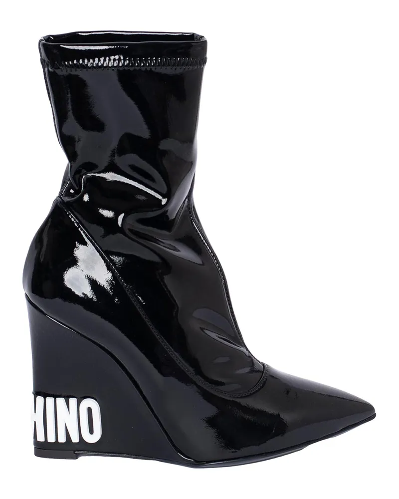 Moschino Stiefel - Schwarz Schwarz