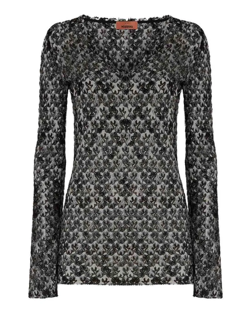 Missoni Rundhalspullover - Braun Braun