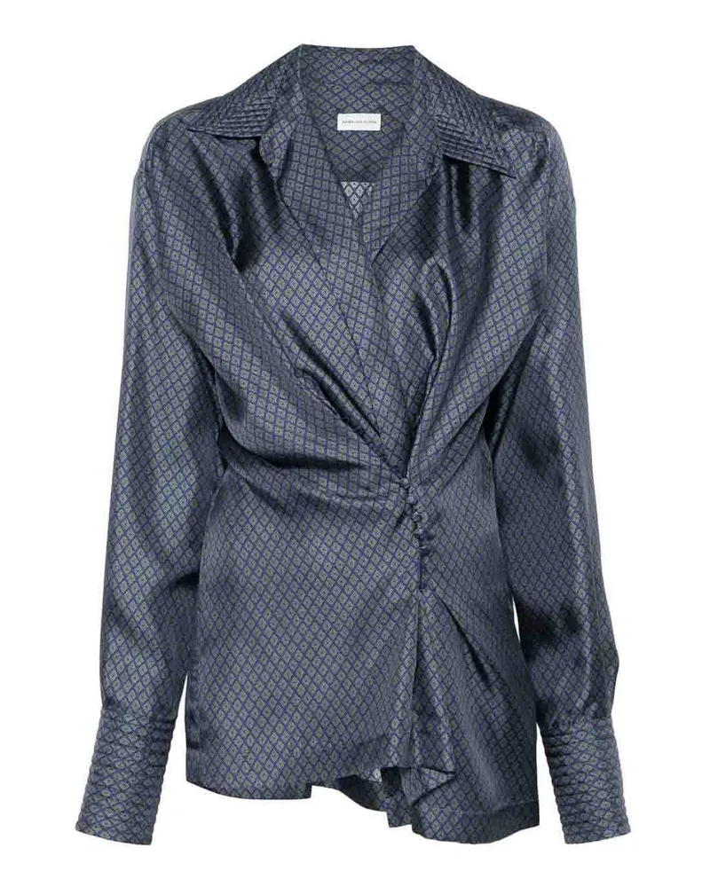 Dries van Noten Rundhalspullover - Blau Blau