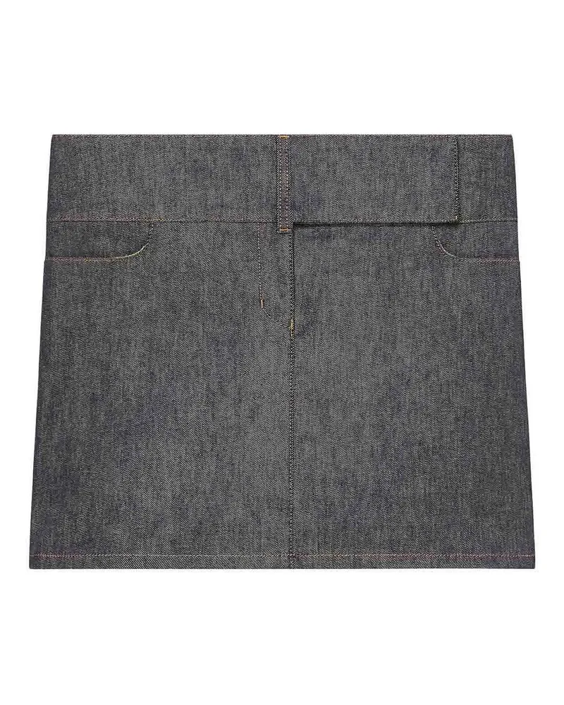 Courrèges Minirock - Grau Grau