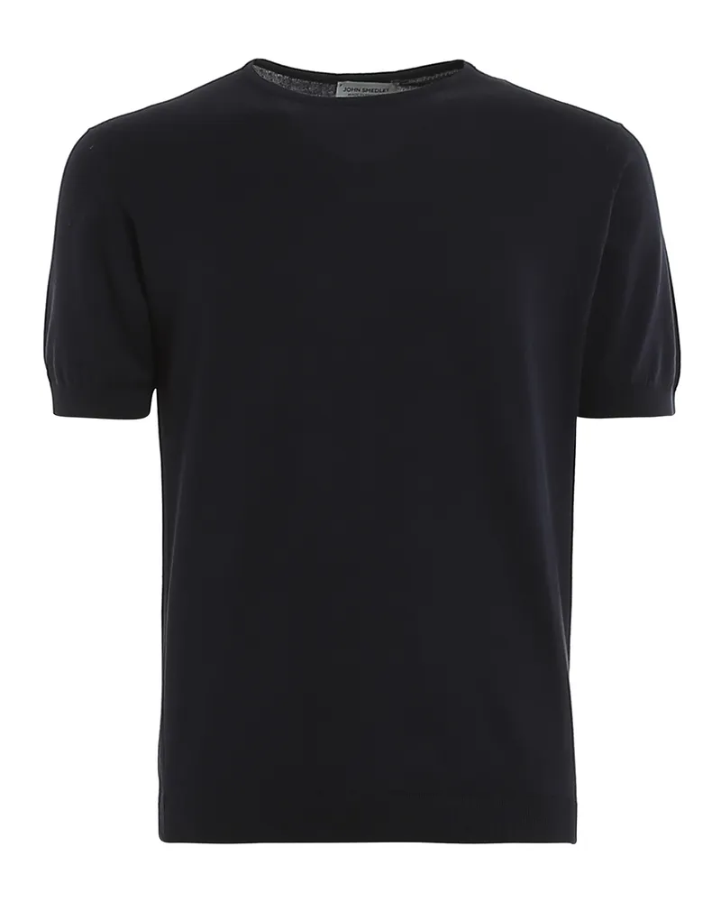 John Smedley T-Shirt - Dunkelblau Dunkelblau