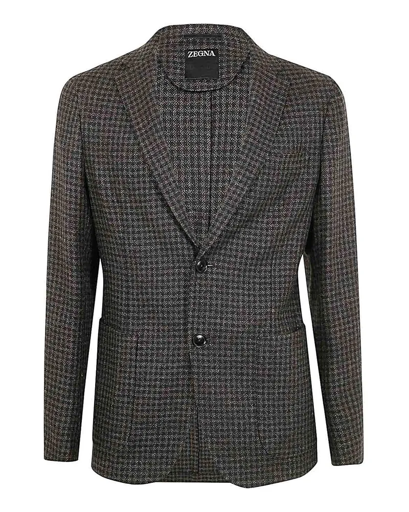 Ermenegildo Zegna Casualjacke - Schwarz Schwarz