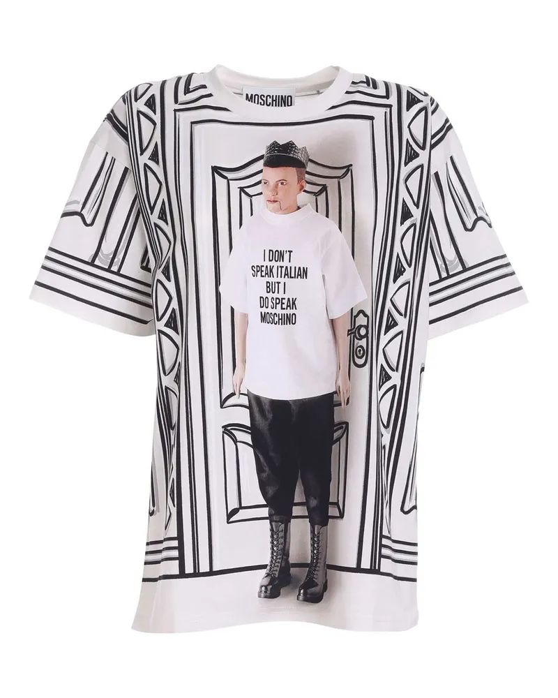Moschino T-Shirt - Weiß Weiß
