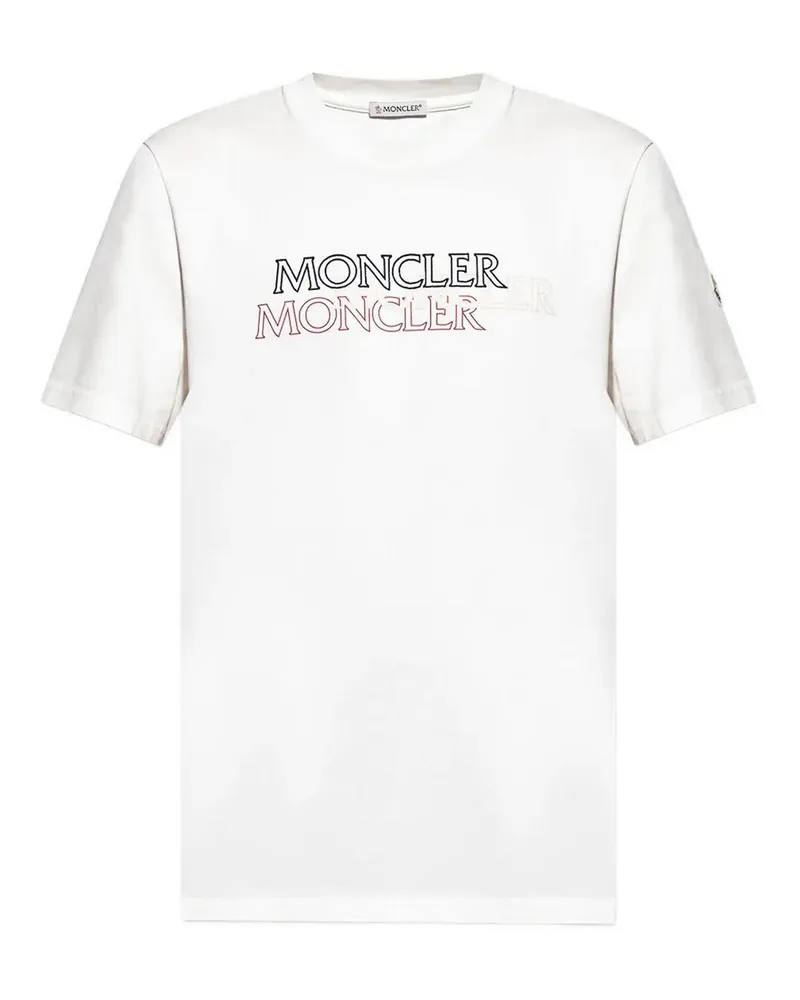 Moncler T-Shirt - Weiß Weiß