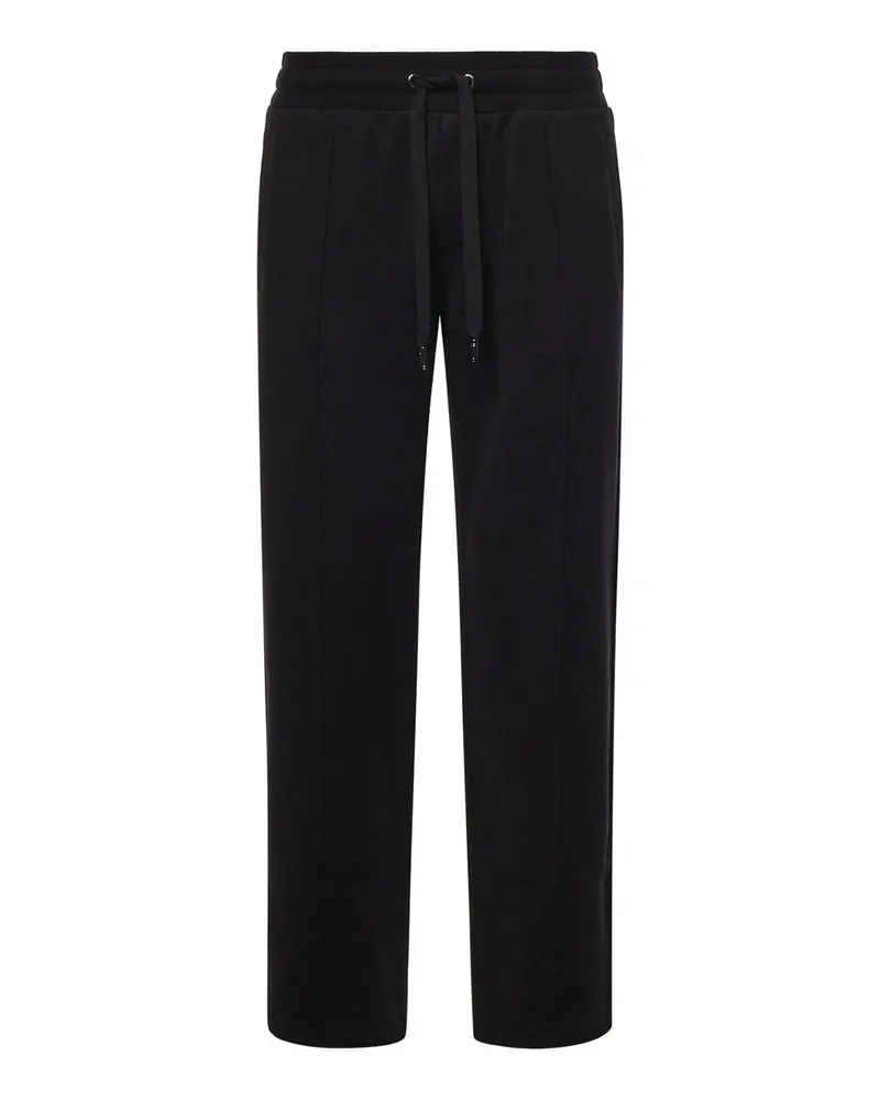 Dolce & Gabbana Straight Leg Jeans - Schwarz Schwarz