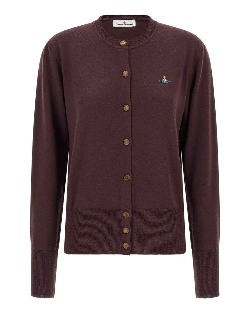 Vivienne Westwood Cardigan - Bordeaux Dunkelrot