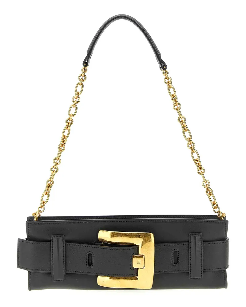 Balmain Clutch - Schwarz Schwarz