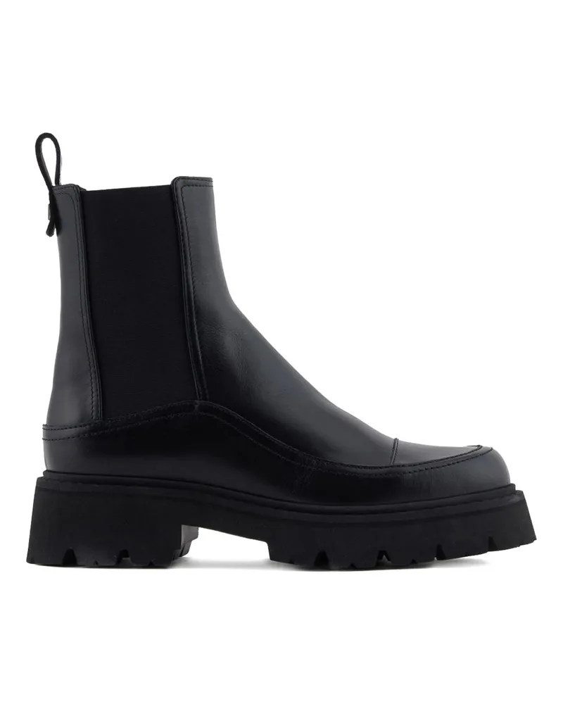 Emporio Armani Stiefel - Schwarz Schwarz