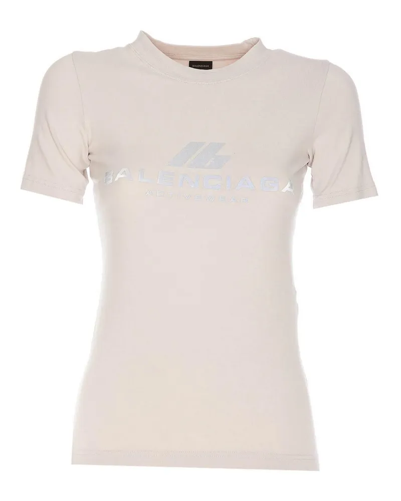 Balenciaga T-Shirt - Weiß Weiß
