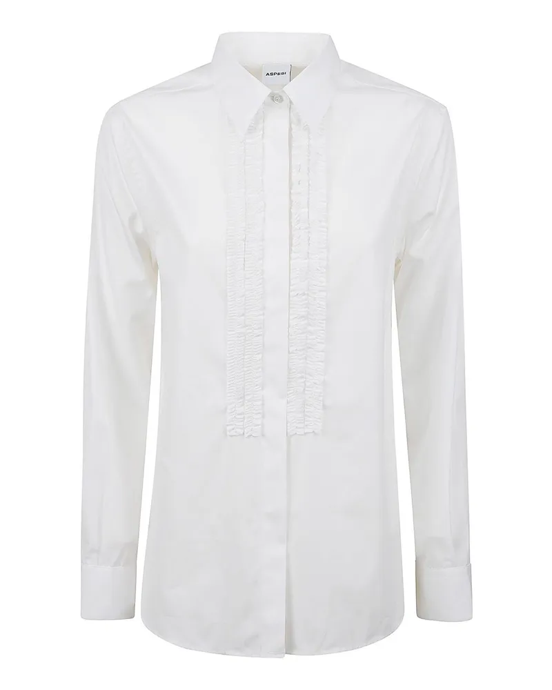 ASPESI Hemd - Weiß Weiß