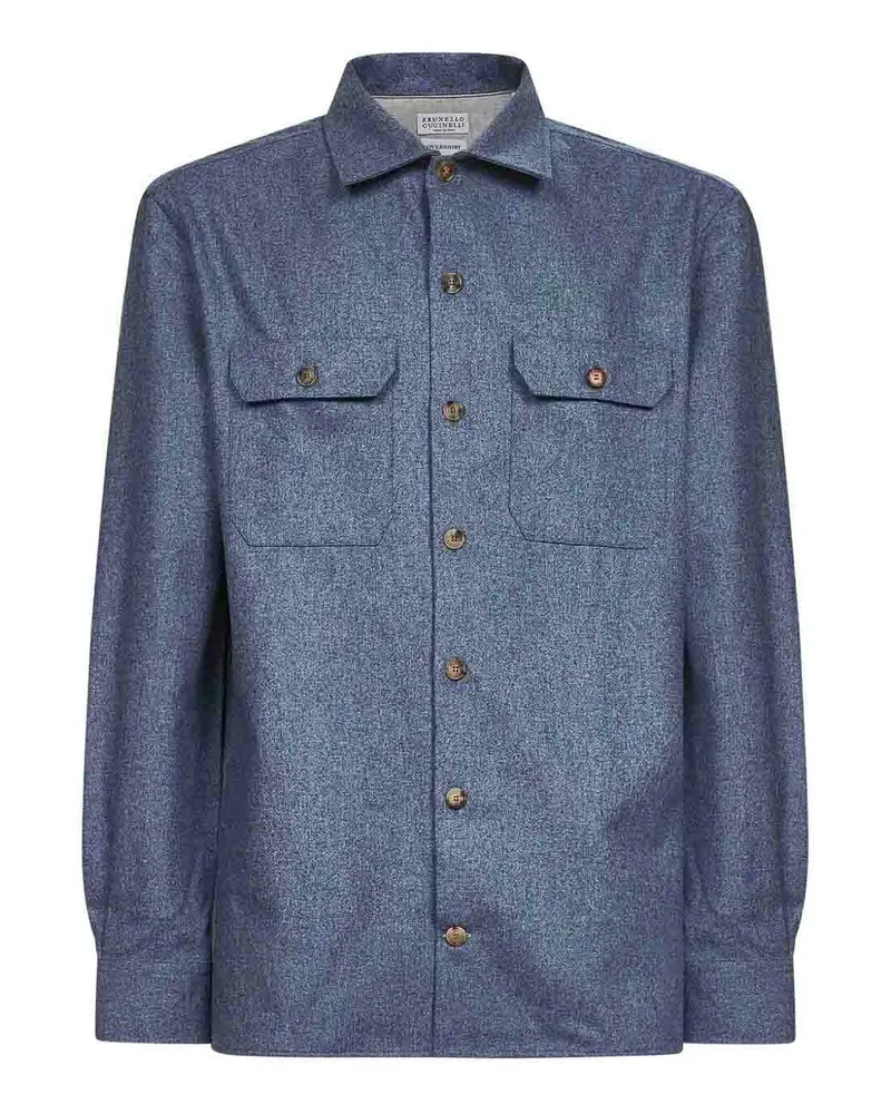 Brunello Cucinelli Hemd - Blau Blau