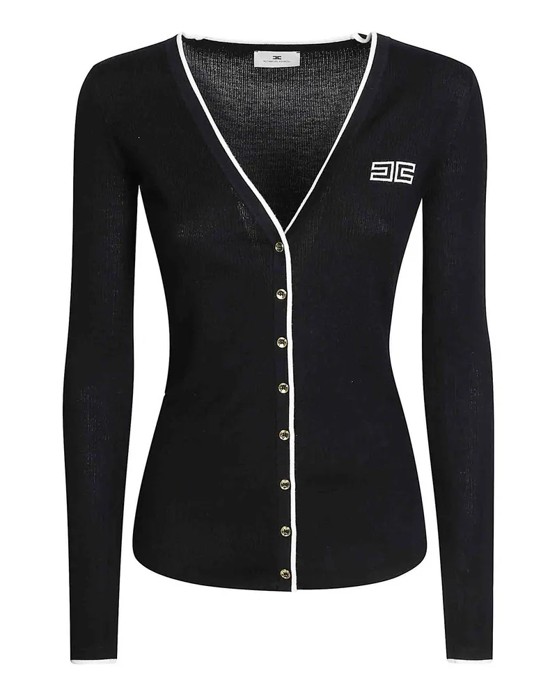 Elisabetta Franchi Cardigan - Schwarz Schwarz