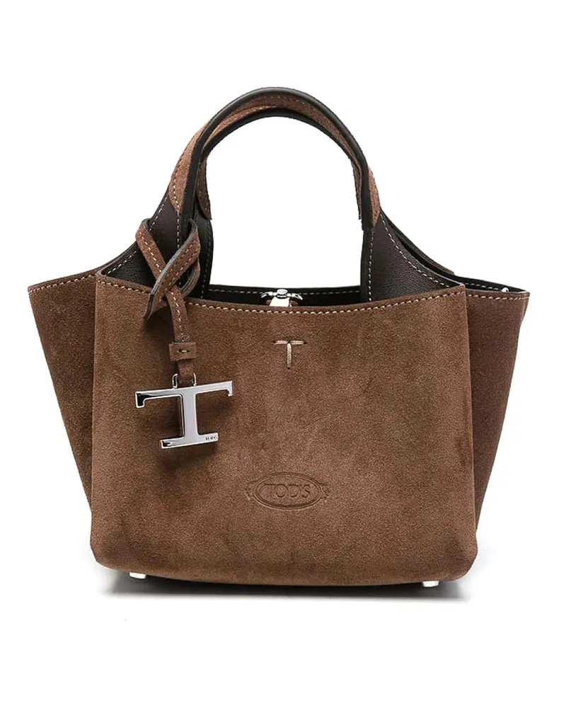 TOD'S Schultertasche - Braun Braun