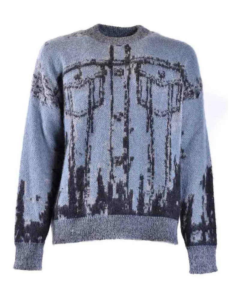 Diesel Rundhalspullover - Bunt Bunt