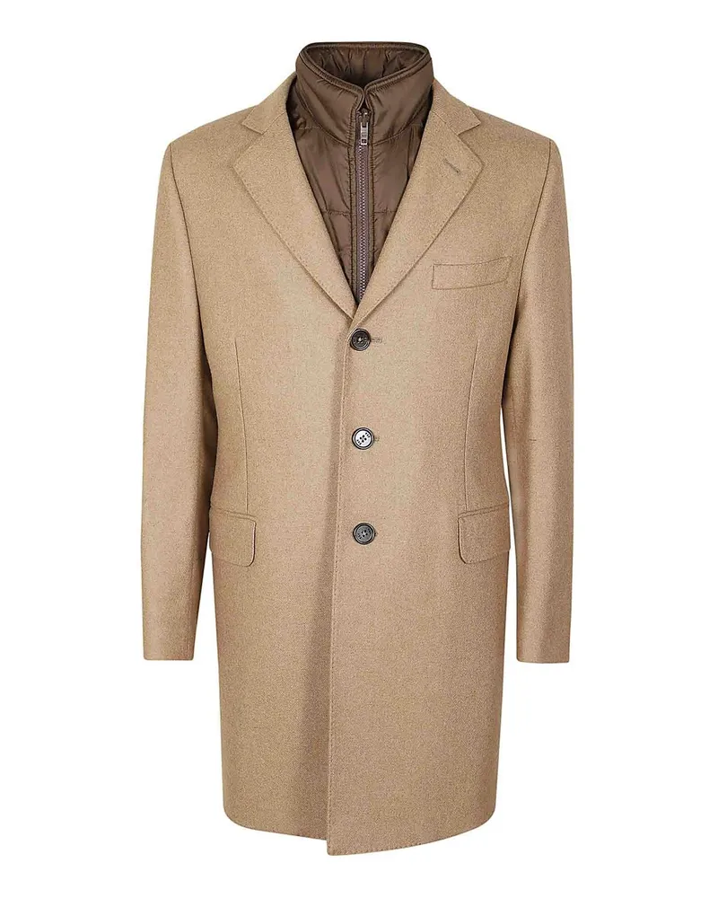 Fay Kurzer Mantel - Camel Camel