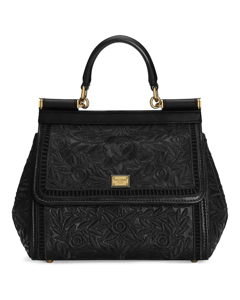 Dolce & Gabbana Umhängetasche - Schwarz Schwarz