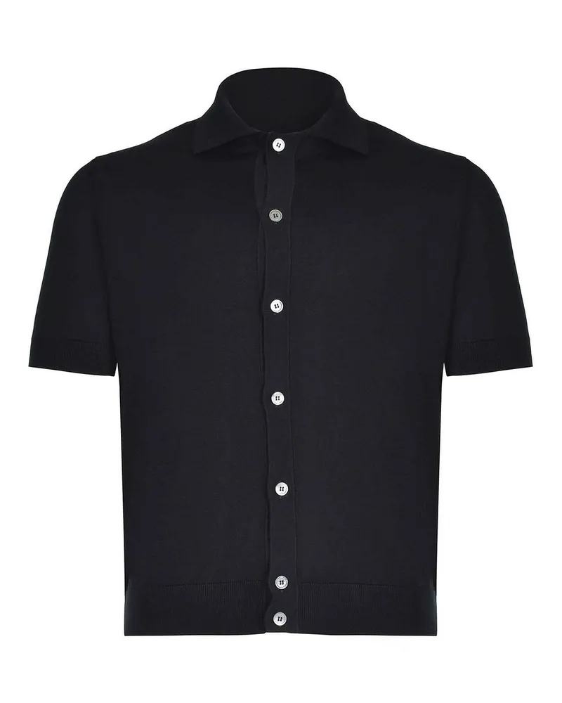 Filippo de Laurentiis Poloshirt - Schwarz Schwarz