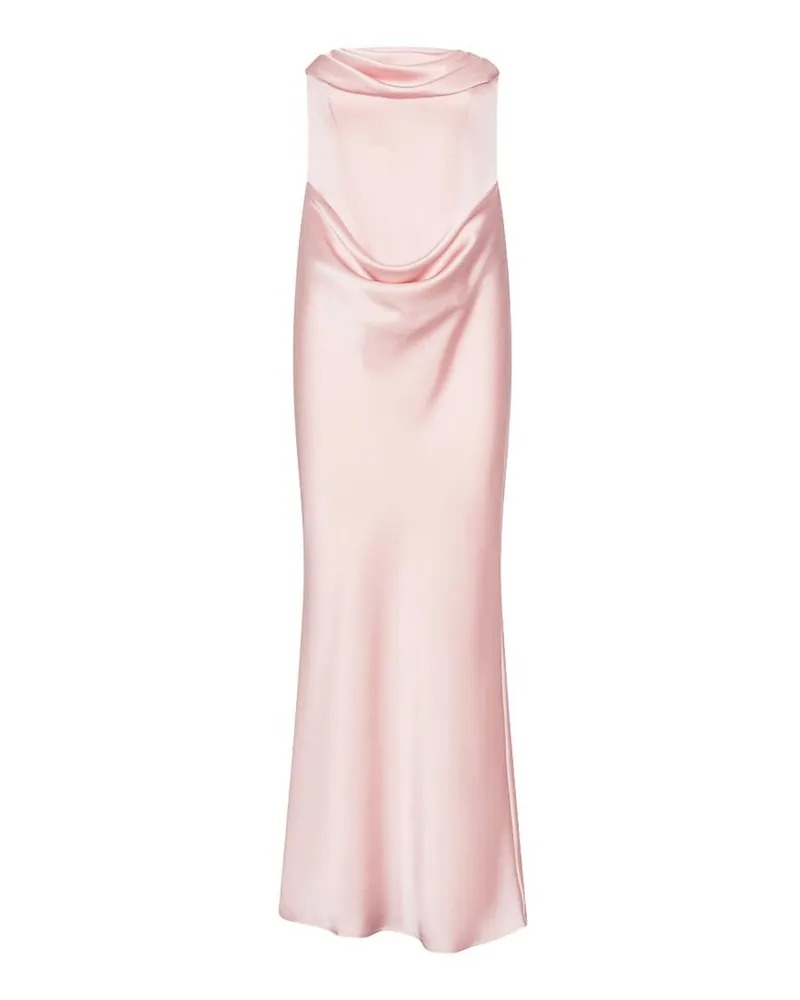 ROTATE Birger Christensen Maxikleid - Rosa Rosa