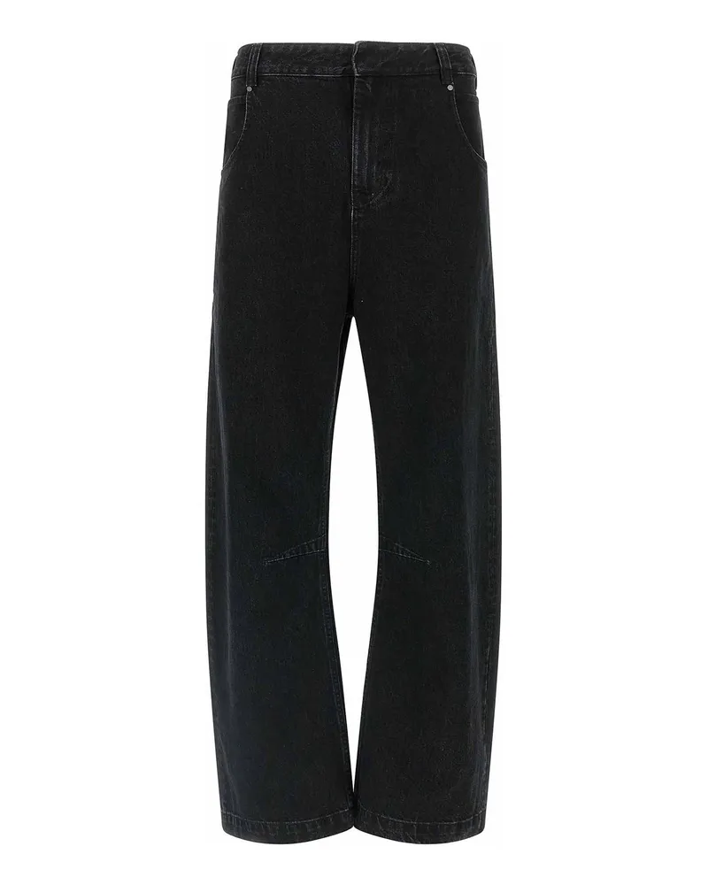 Entire Studios Straight Leg Jeans - Schwarz Schwarz