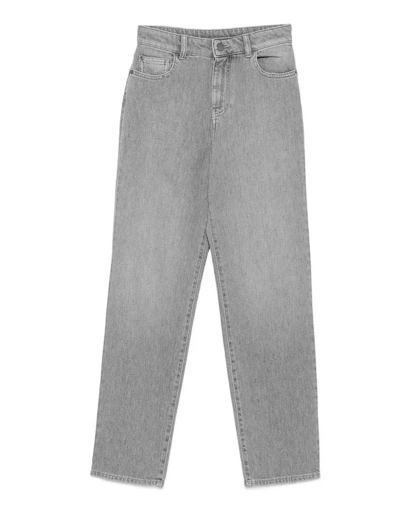Emporio Armani Straight Leg Jeans - Grau Grau