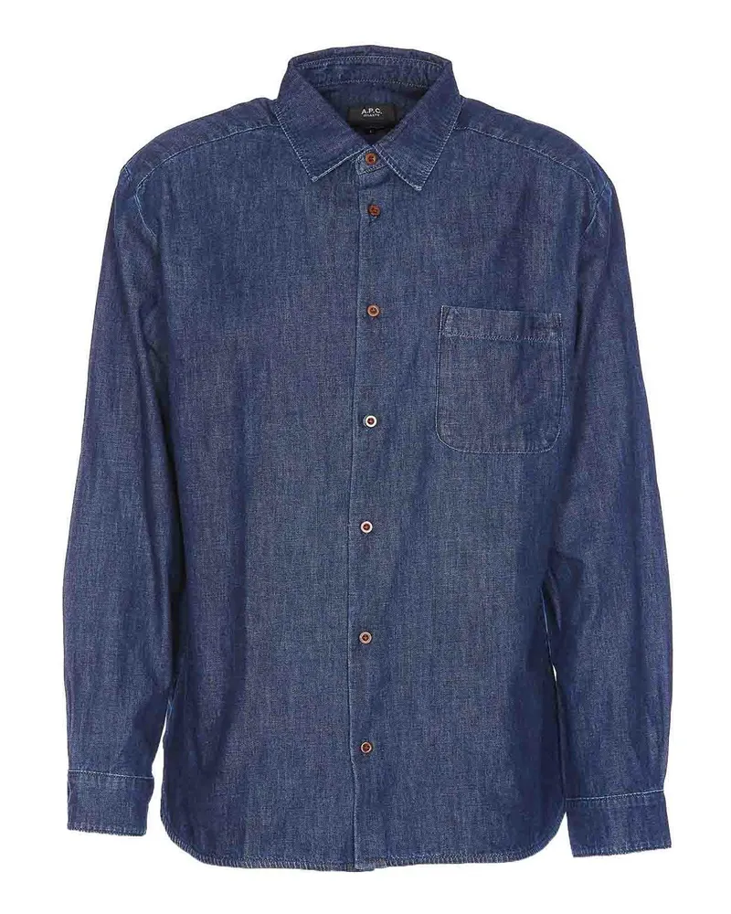 A.P.C. A. P.C. Hemd - Blau