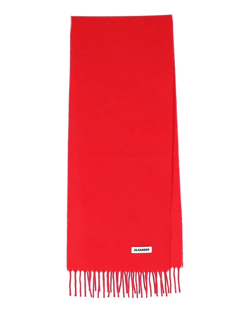 Jil Sander Schal - Rot Rot