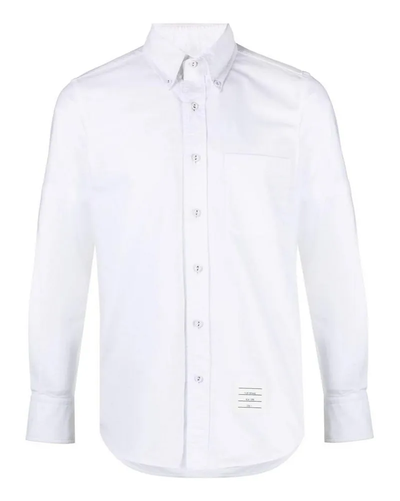 Thom Browne Hemd - Weiß Weiß