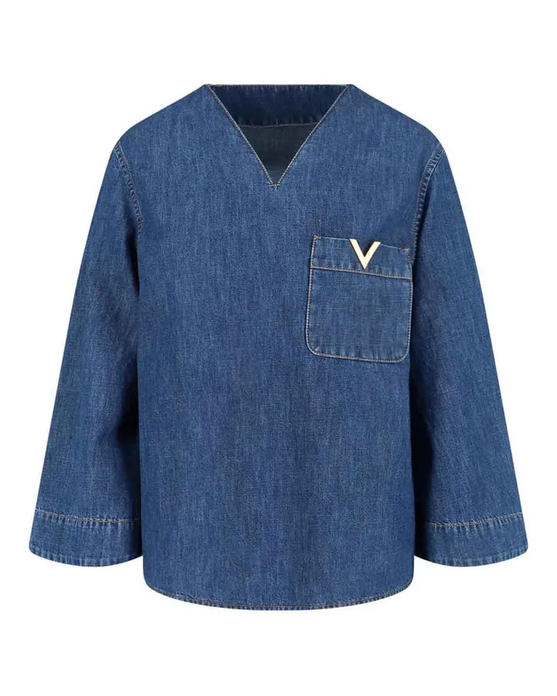 Valentino Garavani Top - Blau Blau